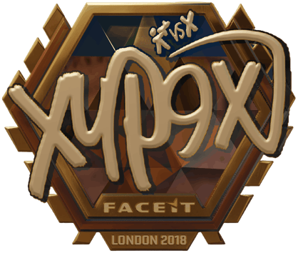 Sticker | Xyp9x(금박) | 런던 2018