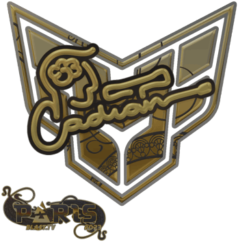 Sticker | cadiaN (Oro) | Parigi 2023