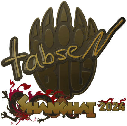 Sticker | tabseN (Vàng) | Thượng Hải 2024