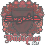 Sticker | Ex3rcice | Budapest 2025