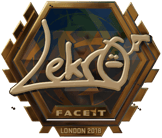 Sticker | Lekr0 (Gold) | London 2018 image