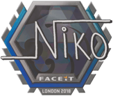 Sticker | niko  | London 2018 image