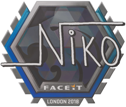 Sticker | NiKo | London 2018