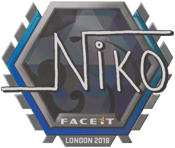 Sticker | niko  | London 2018