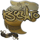 Sticker | KSCERATO (Gold) | Paris 2023 image