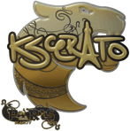 Sticker | KSCERATO (Gold) | Paris 2023