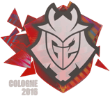 Sticker | G2 Esports (Holo) | Cologne 2016 image