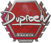 Sticker | dupreeh | London 2018 image