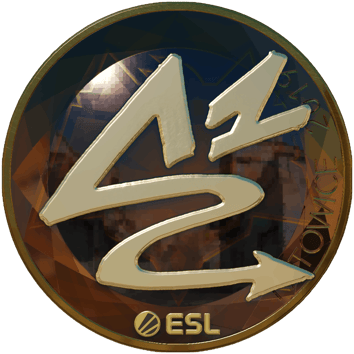 Adesivo | ANGE1 (Dourado) | Katowice 2019