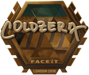 Sticker | coldzera (Gold) | London 2018
