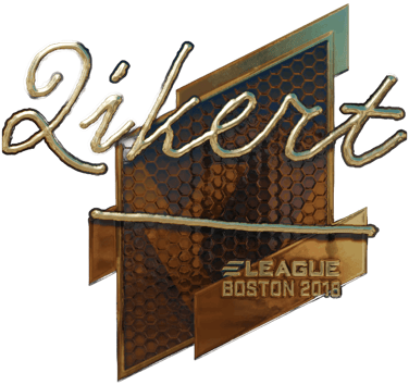 Sticker | qikert (Gold) | Boston 2018