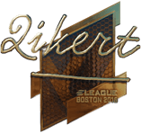Sticker | qikert (Gold) | Boston 2018
