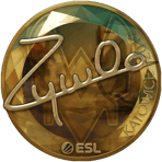 Sticker | ZywOo (Gold) | Katowice 2019