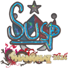 Sticker | susp (Glitter) | Shanghai 2024 image
