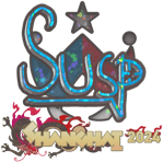 Sticker | susp (Glitter) | Shanghai 2024
