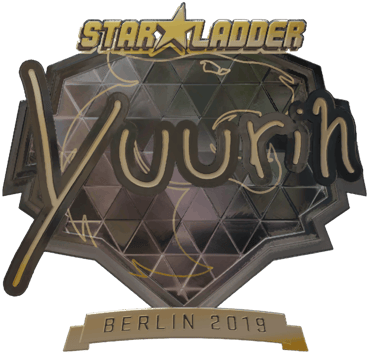 Sticker | yuurih (Gold) | Berlin 2019