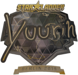 Sticker | yuurih (Gold) | Berlin 2019