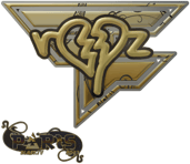 Sticker | ropz (Gold) | Paris 2023