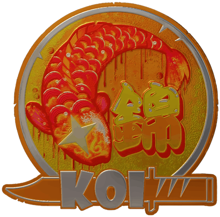 Preview image 1 of Sticker | Wyszukany koi (foliowana)