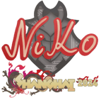 Sticker | NiKo | Shanghai 2024 image