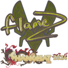 Sticker | FlameZ (Holo) | Shanghai 2024 image