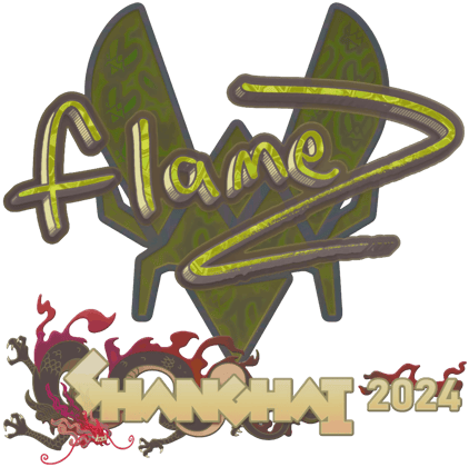 Sticker | FlameZ (Olografico) | Shanghai 2024
