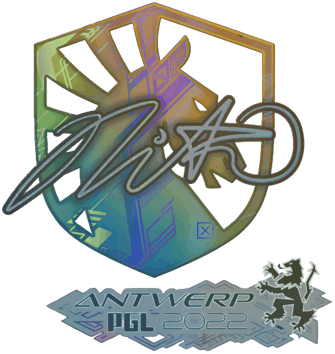 Sticker | nitr0 (Holo) | Antwerpen 2022