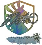 Sticker | nitr0 (Holo) | Antwerp 2022