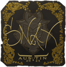 Sticker | Snax (Gold) | Austin 2025 image