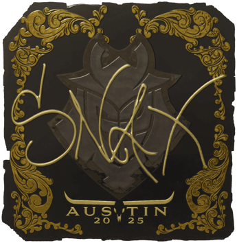 Sticker | Snax (Oro) | Austin 2025