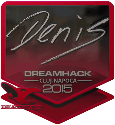 Sticker | denis (kiilto) | Cluj-Napoca 2015