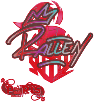 Sticker | rallen (โฮโล) | Paris 2023