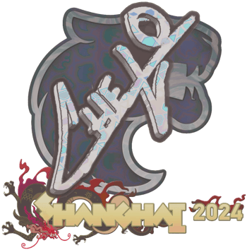 Sticker | chelo (holográfica) | Shanghái 2024