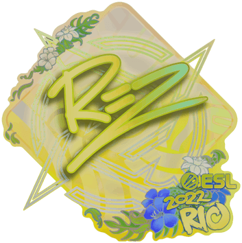 Adesivo | REZ (Holográfico) | Rio 2022