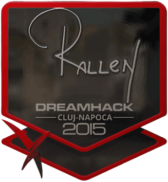 Sticker | rallen (kiilto) | Cluj-Napoca 2015