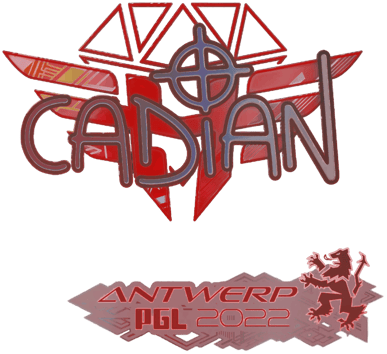Sticker | cadiaN (holo) | Antwerpen 2022
