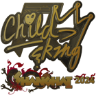 Sticker | ChildKing (Gold) | Shanghai 2024 Sticker | ChildKing (Gold) | Shanghai 2024 image