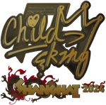 Sticker | ChildKing (Gold) | Shanghai 2024