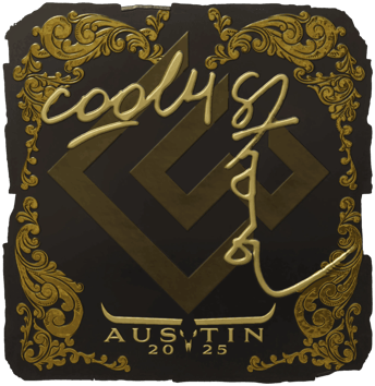 Sticker | cool4st (ทอง) | Austin 2025