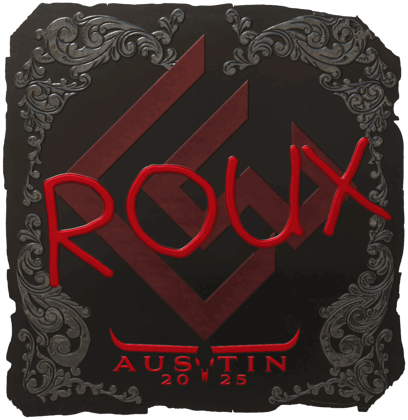 Sticker | ROUX (foliowana) | Austin 2025