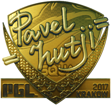 Sticker | hutji (Gold) | Krakau 2017