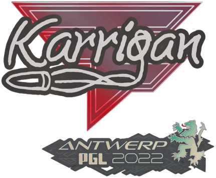 Sticker | karrigan | Antwerp 2022