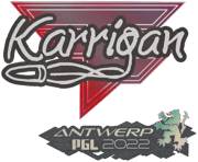 Sticker | karrigan | Antwerp 2022