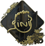 Sticker | VINI (Gold) | Rio 2022