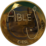 Sticker | ableJ (Gold) | Katowice 2019