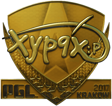 Sticker | Xyp9x(금박) | 크라쿠프 2017
