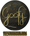 Sticker | Goofy (Gold) | Copenhagen 2024 Sticker | Goofy (Gold) | Copenhagen 2024 image