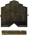 Sticker | Krad (Gold) | Copenhagen 2024