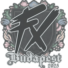 Sticker | Fluxo | Budapest 2025 Sticker | Fluxo | Budapest 2025 image