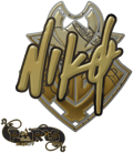 Sticker | NiKo (Gold) | Paris 2023 image
